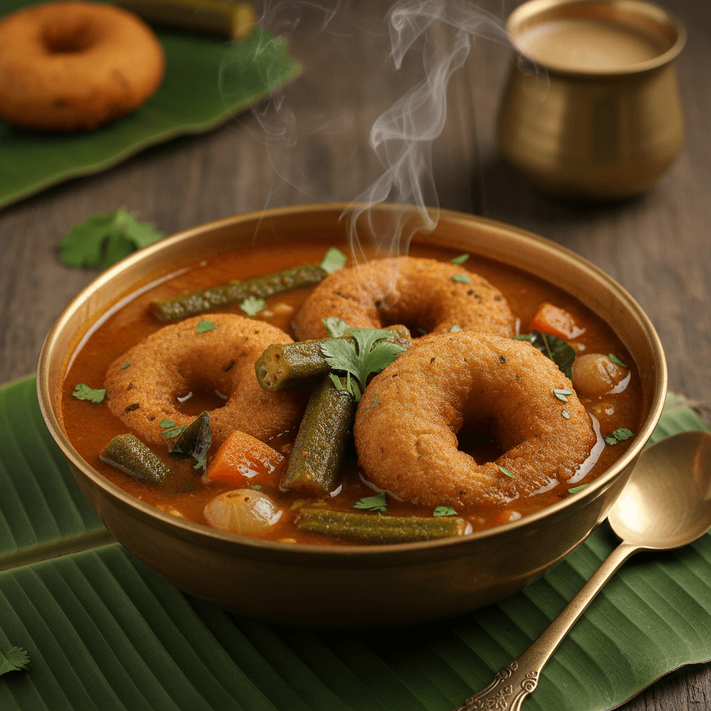 Sambhar Vada